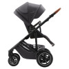 Коляска 3 в 1 Britax Roemer Smile 5Z, Midnight Grey (Темно-серый) + Автокресло Britax Roemer Baby-Safe Pro (0-13 кг), Space Black (Черный)
