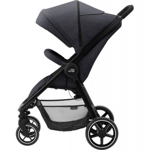 Коляска прогулочная Britax Roemer B-Agile M, Black Shadow (Черный)