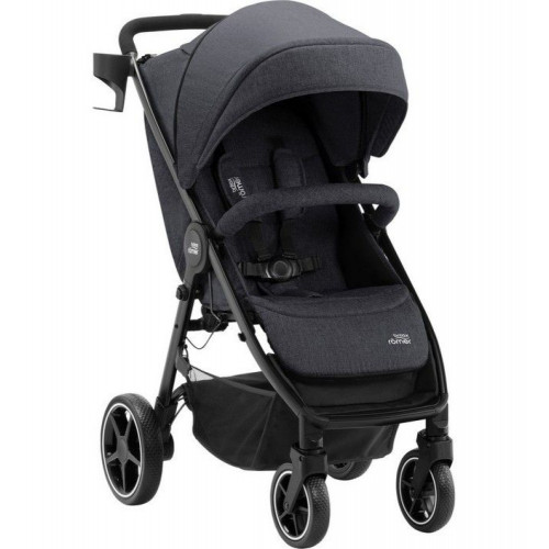 Коляска прогулочная Britax Roemer B-Agile M, Black Shadow (Черный)