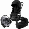 Коляска 3 в 1 Britax Roemer Smile 5Z, Space Black (Черный) + Автокресло Baby-Safe Core, Frost Grey (Серый)