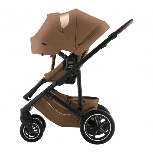 Коляска 3 в 1 Britax Roemer Smile 5Z Lux Collection, Warm Caramel (Коричневый) + Автокресло Baby-Safe Pro, Warm Caramel (Коричневый)
