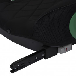 Автокресло-бустер QuickFix ISOFIX, группа 3 (135-150 см, 22-36 кг), (Indigo) (упак.4 шт.) (черный-черная сетка)