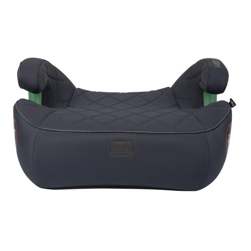 Автокресло-бустер QuickFix ISOFIX, группа 3 (135-150 см, 22-36 кг), (Indigo) (упак.4 шт.) (серый-серая сетка )