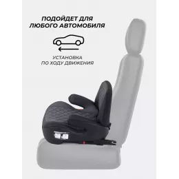 Автокресло Rant Turbo Pro Isofix 3 (22-36 кг) Grey