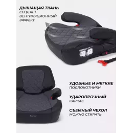 Автокресло Rant Turbo Pro Isofix 3 (22-36 кг) Grey