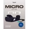 Автокресло-бустер Rant Micro группа 3 (22-36 кг) с направляющей ремня Black