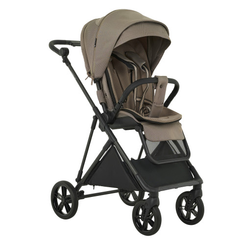 PITUSO коляска детская CARBON RX (прогулочная) Tuareg Beige/рама carbon/PU