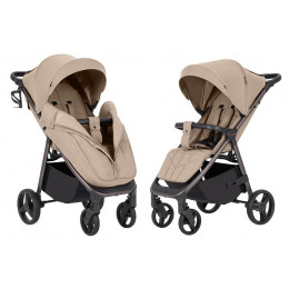 Прогулочная коляска Carrello Bravo CRL-8512 PU Apricot Beige