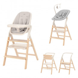 Стульчик для кормления Carrello Ergo CRL-16701 4 в 1 Linen Beige