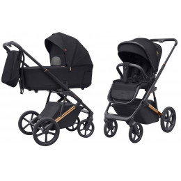 Коляска 2 в 1 Carrello Sigma CRL-6523 / 2025, Iridium Black (Черный)