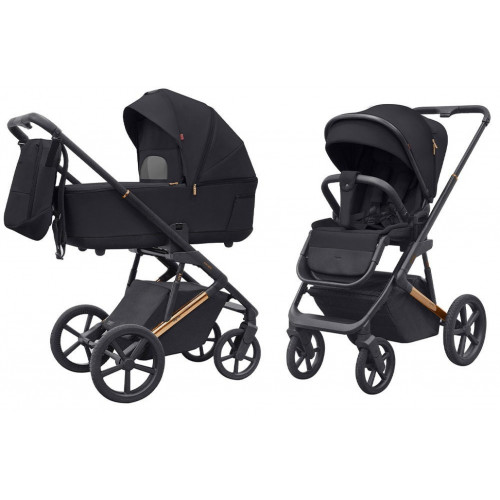 Коляска 2 в 1 Carrello Sigma CRL-6523 / 2025, Iridium Black (Черный)