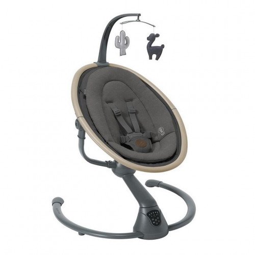 Шезлонг-качалка Maxi-Cosi Cassia SWG, в цвете Beyond Graphite ECO