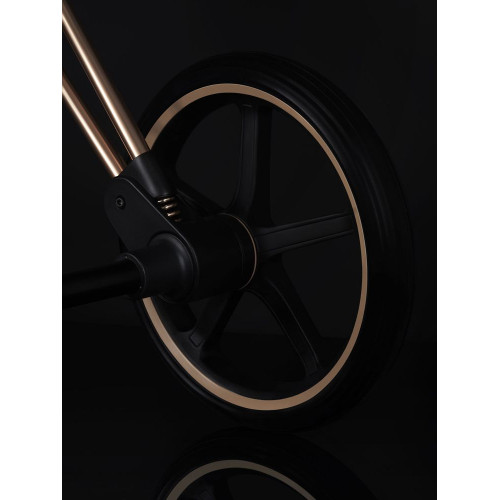 Коляска 2 в 1 Cybex Priam III шасси Matt Black, Mountain Blue (Синий)