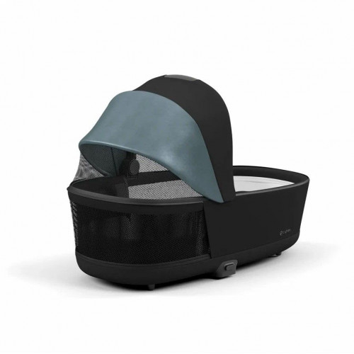Коляска 2 в 1 Cybex Priam IV шасси Chrome Black, Deep Black (Черный)