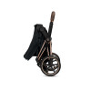 Коляска 2 в 1 Cybex Priam III KK One Love шасси Rose Gold, KK One Love (Коричневый с рисунком)