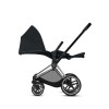 Коляска 2 в 1 Cybex Priam III KK One Love шасси Rose Gold, KK One Love (Коричневый с рисунком)