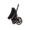 Коляска 2 в 1 Cybex Priam III KK One Love шасси Rose Gold, KK One Love (Коричневый с рисунком)