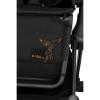 Коляска 2 в 1 Cybex Priam III Birds of Paradise шасси Chrome Black, Birds of Paradise (Темно-зеленый с узором)