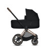 Коляска 2 в 1 Cybex Priam III шасси Chrome Brown, Mountain Blue (Синий)