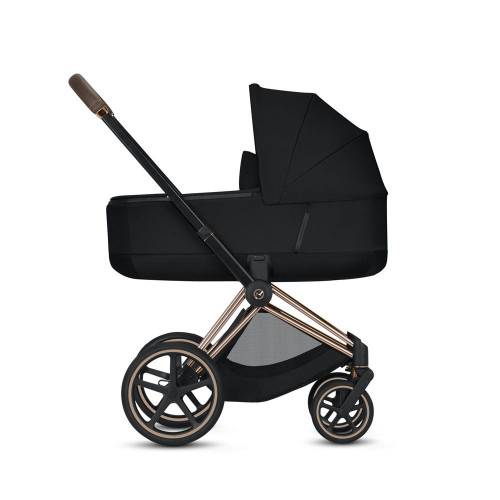 Коляска 2 в 1 Cybex Priam III шасси Chrome Brown, Mountain Blue (Синий)