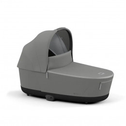 Коляска 3 в 1 Cybex Priam IV шасси Rose Gold + Автокресло Cybex Cloud Z2 i-Size, Soho Grey (Серый)
