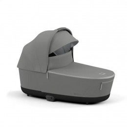 Коляска 3 в 1 Cybex Priam IV шасси Rose Gold + Автокресло Cybex Cloud Z2 i-Size, Soho Grey (Серый)