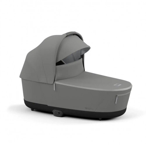 Коляска 3 в 1 Cybex Priam IV шасси Rose Gold + Автокресло Cybex Cloud Z2 i-Size, Soho Grey (Серый)