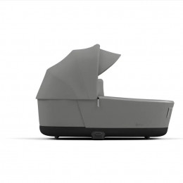Коляска 3 в 1 Cybex Priam IV шасси Rose Gold + Автокресло Cybex Cloud Z2 i-Size, Soho Grey (Серый)