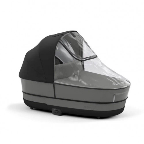 Коляска 3 в 1 Cybex Priam IV шасси Rose Gold + Автокресло Cybex Cloud Z2 i-Size, Soho Grey (Серый)