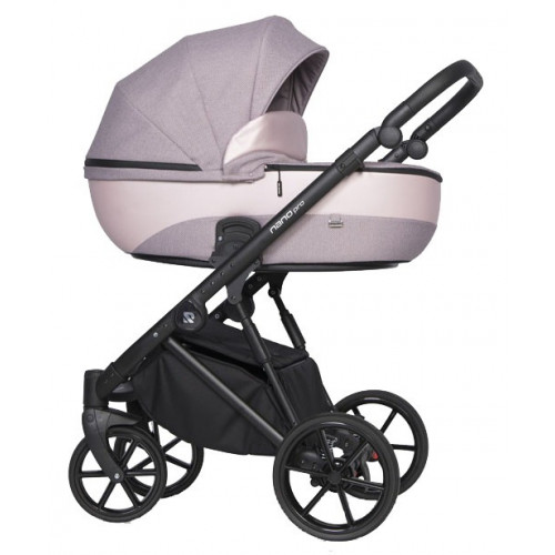 Коляска 3 в 1 Riko Nano Pro, 03 Pearl Pink (Розовый)