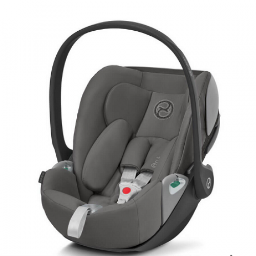 Коляска 3 в 1 Cybex Priam IV шасси Matt Black + Автокресло Cybex Cloud Z2 i-Size, Mountain Blue (Синий)