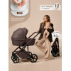 Коляска 2в1 SBL Dolce Chocolate Brown