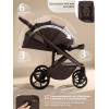 Коляска 2в1 SBL Dolce Chocolate Brown
