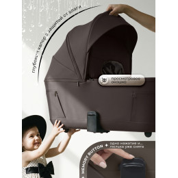 Коляска 2в1 SBL Elegante Therma (Colore) Chocolate Brown