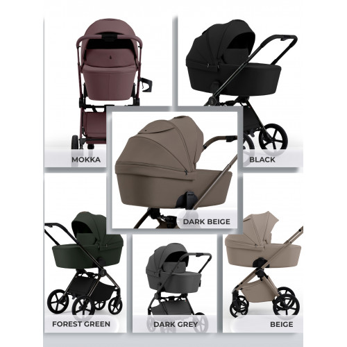 Коляска 2в1 SBL Elegante Pro Mokka