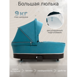 Коляска 2в1 Sweet Baby Cupola Ocean Green