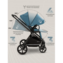 Коляска 2в1 Sweet Baby Cupola Ocean Green