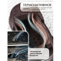 Коляска 3в1 SBL Elegante Therma (Colore) Mokka Neo