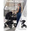 Коляска-трансформер 2в1 Sweet Baby Ranger Black Glossy