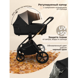 Коляска 2в1 SBL Elegante Therma Black