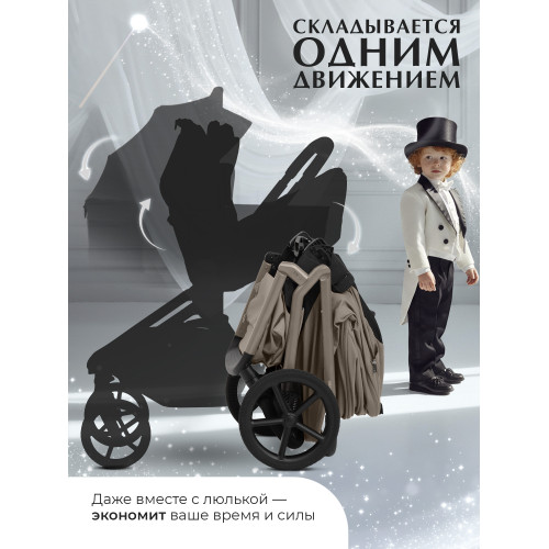 Коляска 2в1 SBL Orso Beige Neo