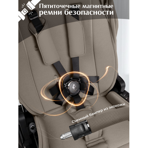 Коляска 2в1 SBL Orso Beige Neo
