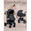 Коляска-трансформер 2в1 Sweet Baby Comfort Black Black
