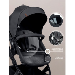 Коляска-трансформер 2в1 Sweet Baby Comfort Black Black