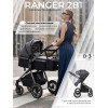 Коляска-трансформер 2в1 Sweet Baby Ranger Grey