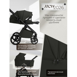 Коляска 2в1 SBL Elegante Therma (Colore) Black
