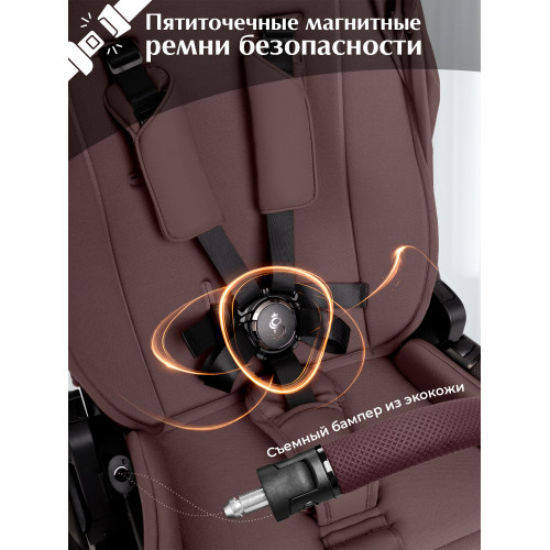 Коляска 2в1 SBL Orso Mokka