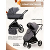 Коляска 2в1 Sweet Baby Stella Dark Grey
