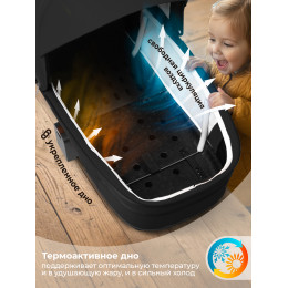 Коляска 3в1 SBL Elegante Therma Black