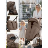 Коляска 3в1 SBL Elegante Therma (Colore) Dark Beige